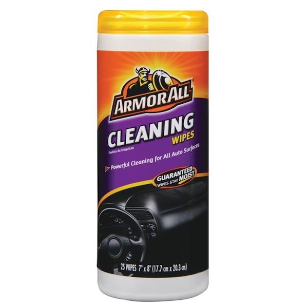 Armor All Armor All 8112302 Vinyl; Leather & Rubber Cleaner; Assorted - 25 Wipes 8112302 - main